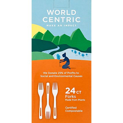 World Centric Fork - 24 Count - Image 2