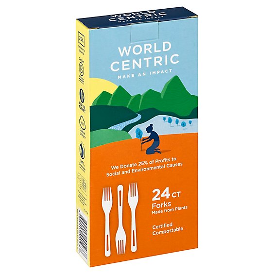 World Centric Fork - 24 Count