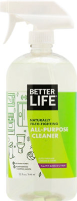 BETTER LIFE All-Purpose Clary Sage & Citrus Cleaner - 32 Oz - Image 2