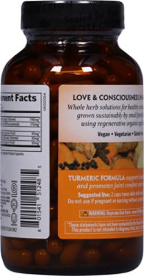 Organic India Turmeric Formula - 150 Count - Image 5