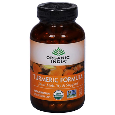 Organic India Turmeric Formula - 150 Count - Image 1