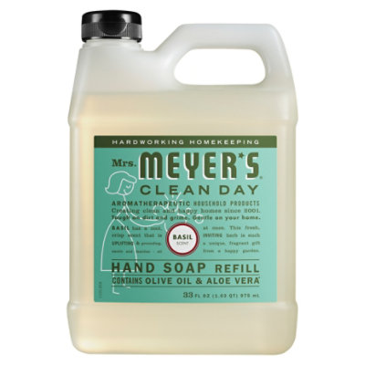Soap Refil Liq Basil - 33 Oz - Image 3
