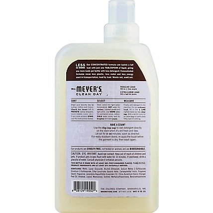 Mrs. Meyers Clean Day Laundry Detergent Remarkably Concentrated 4X Lavender Scent - 34 Fl. Oz. - Image 3