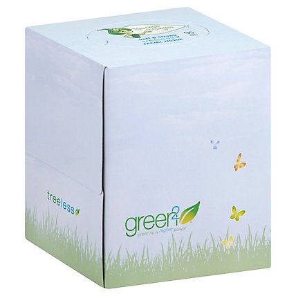 Face Tissue Cube Tree Free - 90 Piece - Image 1