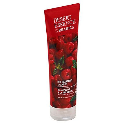 Desert Essence Red Raspberry Shampoo - 8 Oz - Image 1