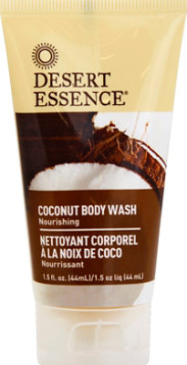 Desert Essence Body Wash Ccnut Trvl Sz - 1.5 Fl. Oz. - Image 2