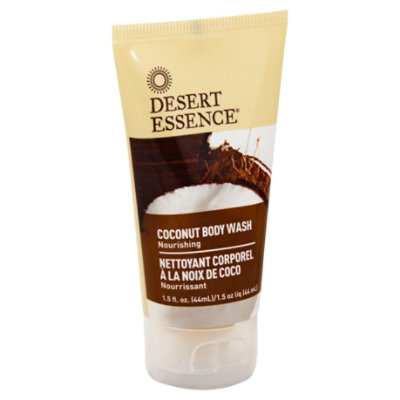 Desert Essence Body Wash Ccnut Trvl Sz - 1.5 Fl. Oz. - Image 1