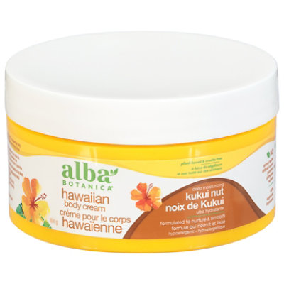 Alba Botanica Kukui Nut Hawaiian Body Cream - 6 Oz - Image 3