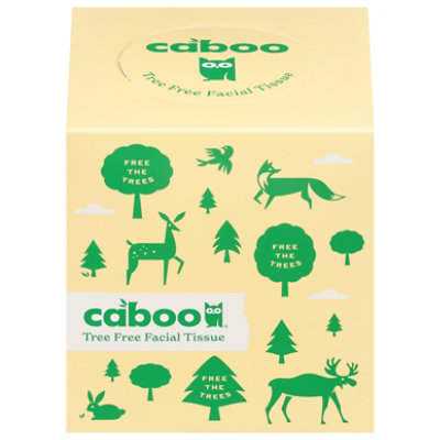 Caboo Facial Tissue 2-Ply Box - 90 Count - Image 3