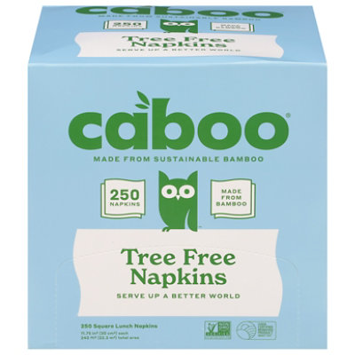 Caboo Paper Napkins 1-Ply Wrapper - 250 Count - Image 3