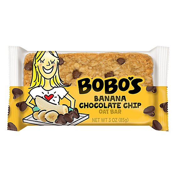 Bobos Bar Oat Banana - 3 Oz
