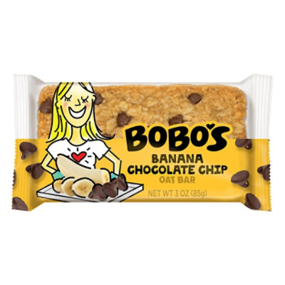 Bobos Bar Oat Banana - 3 Oz