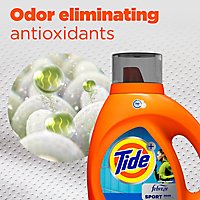 Tide Plus Febreze Sport Odor Defense Liquid Laundry Detergent HE Turbo Clean 59 Loads - 92 Fl. Oz. - Image 3