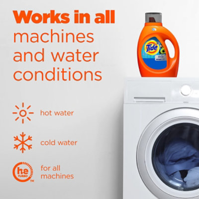 Tide Plus Febreze Sport Odor Defense Liquid Laundry Detergent HE Turbo Clean 59 Loads - 92 Fl. Oz. - Image 5