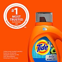Tide Plus Febreze Sport Odor Defense Liquid Laundry Detergent HE Turbo Clean 59 Loads - 92 Fl. Oz. - Image 4