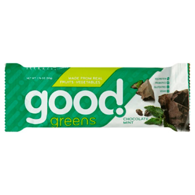 Good Greens Bar Chocolate Mint - 1.76 Oz