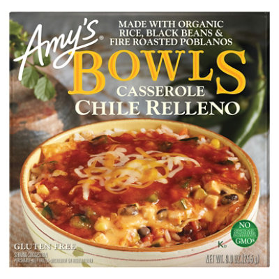 Amy's Chile Relleno Casserole Bowl - 9 Oz - Image 3