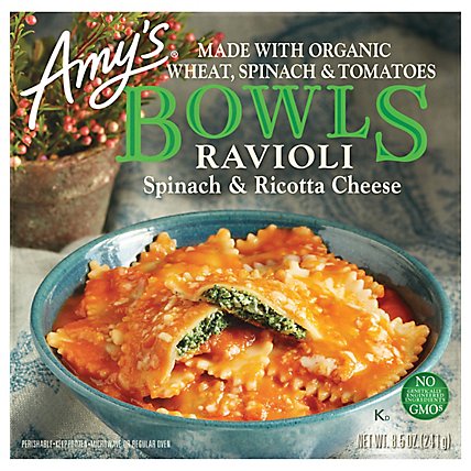Amy's Spinach Ravioli Bowl - 8.5 Oz - Image 3