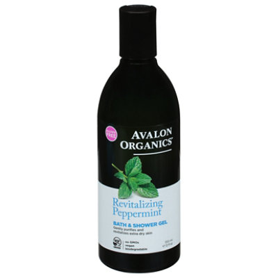 Avalon Organics Gel Bth N Shwr Ppprmint - 12 Oz - Image 3