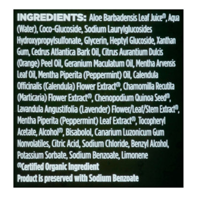 Avalon Organics Gel Bth N Shwr Ppprmint - 12 Oz - Image 4