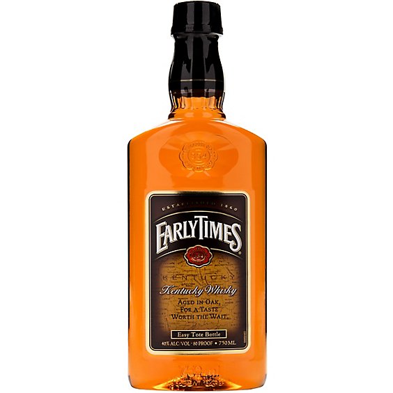 Early Times Whisky Kentucky 80 Proof - 750 Ml