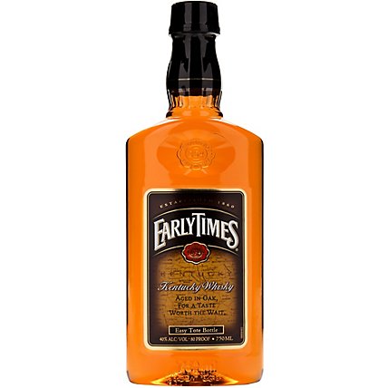 Early Times Whisky Kentucky 80 Proof - 750 Ml - Image 1