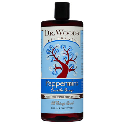 Soap Ppprmnt Shea Bttr - 32 Oz