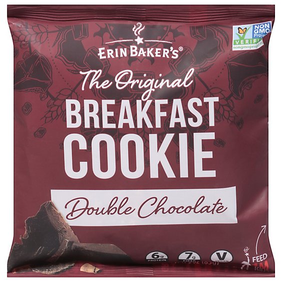 Bakers Double Chocolate Chunk Breakfast Cookies - 3 Oz