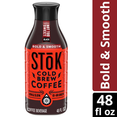 SToK Not Too Sweet Cold Brew Coffee - 48 Fl. Oz. - Image 1