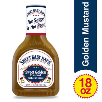 Sweet Baby Rays Sauce Barbecue Sweet Golden Mustard - 18 Fl. Oz. - Image 1