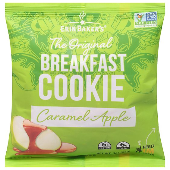 Erin Baker's Caramel Apple Breakfast Cookie - 3 Oz