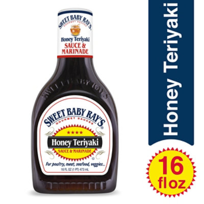 Sweet Baby Rays Sauce & Marinade Honey Teriyaki - 16 Fl. Oz. - Image 1