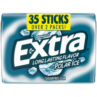 Extra Sugar Free Chewing Gum Polar Ice Mega Pack - 35 Count - Image 1