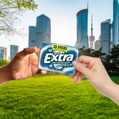 Extra Sugar Free Chewing Gum Polar Ice Mega Pack - 35 Count - Image 5