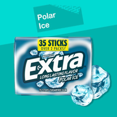 Extra Sugar Free Chewing Gum Polar Ice Mega Pack - 35 Count - Image 3