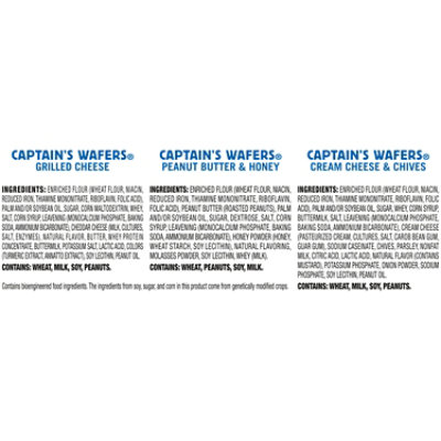 Lance Captain's Wafers Sandwich Crackers Variety - 8 Ct - 1.38 Oz - Image 5