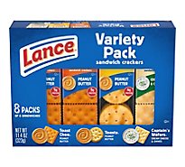 Lance Cracker Sandwiches Variety Pack - 8 - 11.4 Oz
