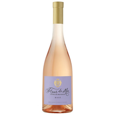 Fleur de Mer Cotes De Provence French Rose Wine - 750 Ml - Image 1