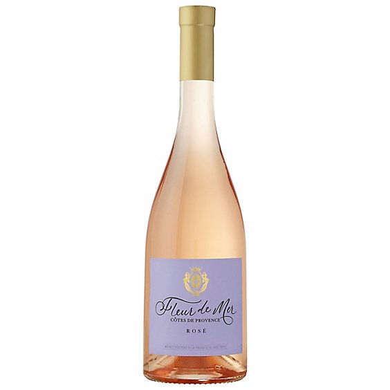 Fleur de Mer Cotes De Provence French Rose Wine - 750 Ml