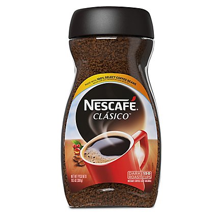 NESCAFE Classico Coffee Instant Dark Roast  - 10.5 Oz - Image 1