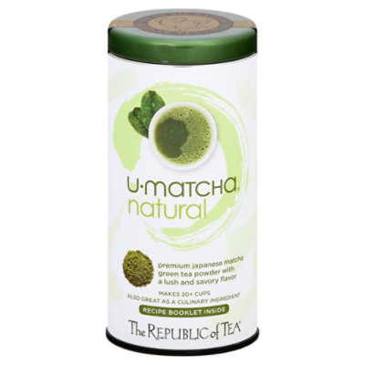 The Republic of Tea Green Tea Powder U Matcha Natural - 1.5 Oz - Image 3