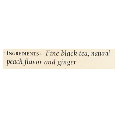 The Republic of Tea Black Tea Bags Longevity Ginger Peach - 50 Count - Image 3