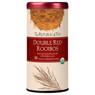 The Republic of Tea Double Red Tea Organic Rooibos - 36 Count - Image 2