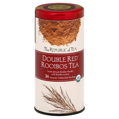 The Republic of Tea Double Red Tea Organic Rooibos - 36 Count - Image 1