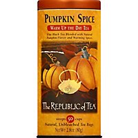 The Republic of Tea Black Tea Pumpkin Spice - 50 Count - Image 2