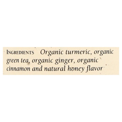 The Republic Of Tea Green Tea Organic Turmeric Ginger - 50 Count - Image 4