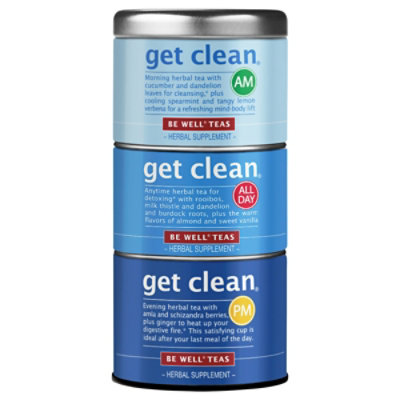 The Republic Of Tea Herb Tea Get Clean For Detoxing Stackable - 42 Count - Image 2