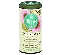 The Republic of Tea SuperGreen Tea Organic Immunity - 36 Count