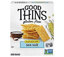 GOOD THiNS Crackers Simply Salt Corn & Rice Gluten Free - 3.5 Oz