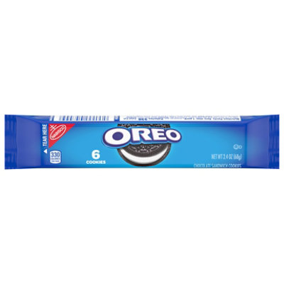 OREO Sandwich Cookies Chocolate - 2.4 Oz - Image 3